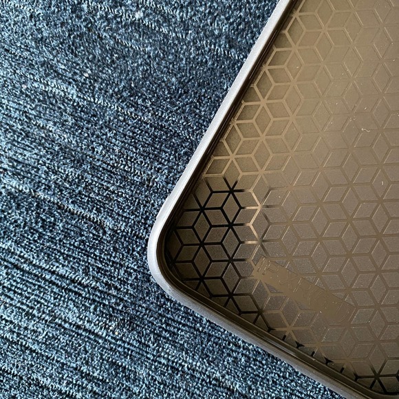 iPhone 7/8 Case Pink Navy Blue Geometric Print Cover - Picture 7 of 7